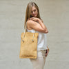 Sac Divine CUIR suede Beige Limon | Anse Sable - AMWA and CO